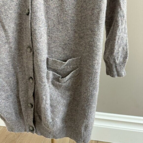 Theory Wool Cashmere Cardigan Button Down XS - Picture 5 of 6